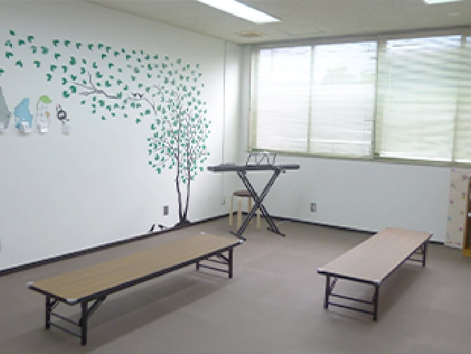 写真：サクラの室内