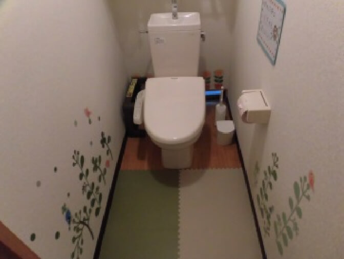 写真：ひまわりのトイレ