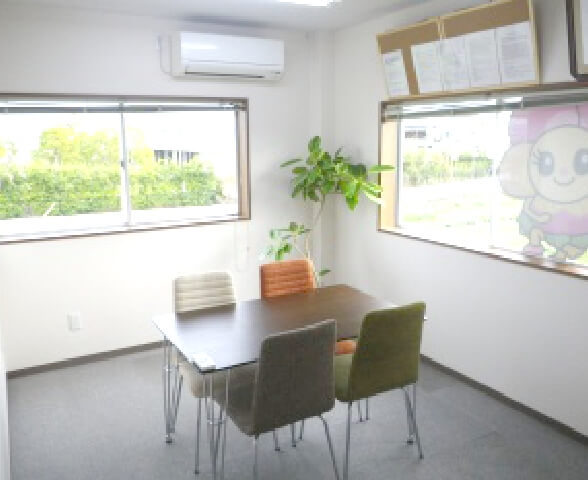 写真：ビオラの面談室